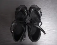 新品) ブラック ダンスヒール 240 出品