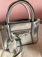 状態良し シルバー バッグ H&M エイチ・アンド・エム