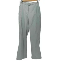 ナイキ NIKE 00s Y2K 刺繍 裾ドローコード ライン ブーツカット フレア シェルパンツ レディース JPN：S 