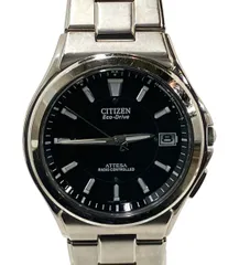 シチズン 腕時計 アテッサ ATTESA H110-T011331 ソーラー ブラック メンズ CITIZEN
