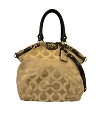 コーチ 2WAY ハンドバッグ ショルダーバッグ 斜め掛け オプアート 18649 レディース COACH