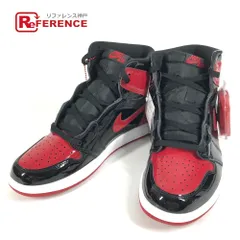 NIKE ナイキ スニーカー エア ジョーダン 1 レトロ ハイ オリジナル 555088-063 レザー レッド