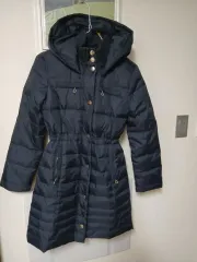 DKNY フード ダウン XS ネイビー