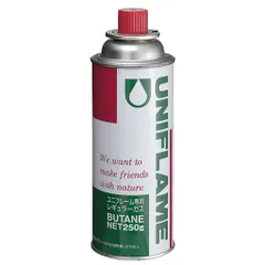 ユニフレーム UNIFLAME アウトドア レギュラーガス 1本  カセットボンベ ユニフレーム ガス缶 ガス   650011 -