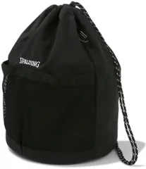 スポルディング SPALDING バスケット キンチャクボールショルダー ブラック バッグ ショルダーバッグ 50-023BK メンズ レディース ナップザック ナップサック ボールケース 持ち運び  50023BK ブラック