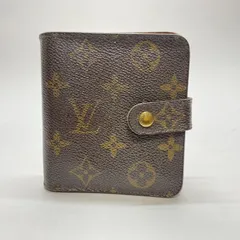 3311 LOUIS VUITTON ルイヴィトン モノグラム 二つ折り財布 コンパクトジップ ラウンドファスナー