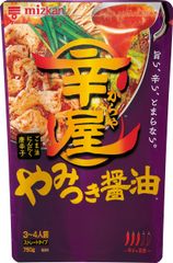 ミツカン 辛屋 やみつき醤油鍋つゆストレート 750g 〆鍋 鍋の素 [辛屋 やみつき醤油] [ストレート]