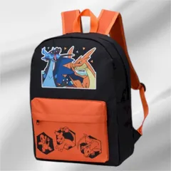 ポケットモンスター　プラチナムザッカ　リュック ～メガリザードンX・メガリザードンY＆キャプテンピカチュウ・黄色いメガルカリオ～　プライズ