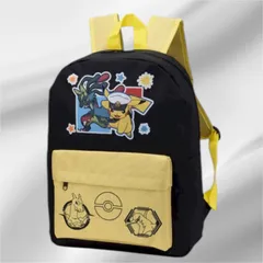 ポケットモンスター　プラチナムザッカ　リュック ～メガリザードンX・メガリザードンY＆キャプテンピカチュウ・黄色いメガルカリオ～　プライズ　ポケモン