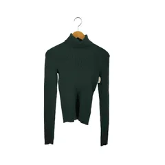 アニュアンス anuans カシミヤ混フィットリブニットトップス レディース FREE 