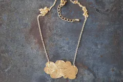 cloudy 真鍮のネックレス ◼pivo◼2463