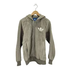 アディダスオリジナルス adidas Originals BLUZA SHERPA HOODY ジップアップ パーカー レディース JPN：M 