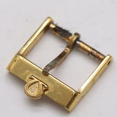V㊱オメガ YGF(金メッキ)尾錠 取付幅16mm - メルカリ