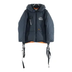 WTAPS (ダブルタップス) × HELLY HANSEN ヘリーハンセン ダウンジャケット 162GDHHD-JKM01 ブラック
