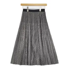 INDIVI ニット  ロングスカート グレー レディース インディヴィ【中古】5-1228T∞