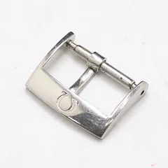 オメガ 純正尾錠 16mm用 シルバーカラー メンズ/レディース 腕時計用