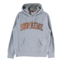 SUPREME (シュプリーム) 18AW Water Arc Hooded ウォーター アーチロゴ プルオーバー スウェット パーカー グレー