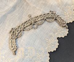 シルバープレート リボンの装飾ナイフ フランス アンティーク - メルカリ