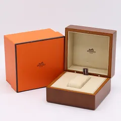 良品 箱付 エルメス 空箱 ブラウンカラー 腕時計用 メンズ/レディース腕時計 2000000 NSK KMT