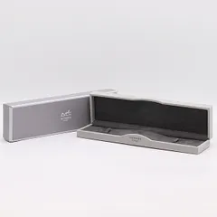 良品 箱付 エルメス 空箱 グレーカラー 腕時計用 メンズ/レディース腕時計 2000000 NSK KMT
