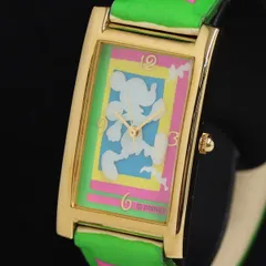 ケース付 ディズニー ミッキーマウス QZ キャラクター文字盤 メンズ/レディース腕時計 KRH 2000000 NSK