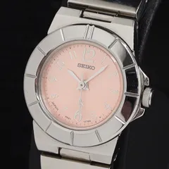 保/箱付 セイコー ルキア 4N21-1130 QZ ピンク文字盤 レディース腕時計 KRH 2000000 NSK