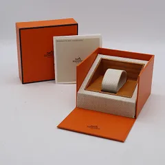 良品 エルメス 空箱 オレンジカラー 腕時計用 メンズ/レディース腕時計 2000000 NSK MTY