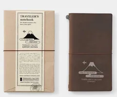 トラベラーズファクトリー TRAVELER'S FACTORY 成田空港限定 レギュラーサイズ 茶 