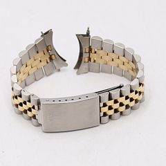 希少！ROLEX 【デベソ王冠】US ライスジュビリーブレス・コンビ20