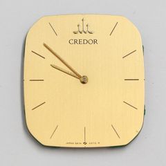 Seiko Credor 5A74-0270 Quartz Gold Dial Movement Ladies' Watch KRH 2000000 NSK