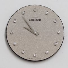 Seiko Credor 7770-6110 Quartz Silver Dial Movement Women's Watch KRH 2000000 NSK