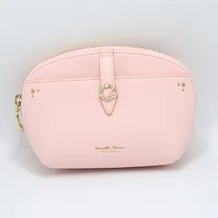  美品 サマンサタバサ マルチケース ポーチ レザー ピンクカラー ブランド 小物 KMR 2000000 NSK