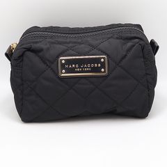 美品》MARC JACOBS マークジェイコブス ポーチ キラキラレザー - メルカリ
