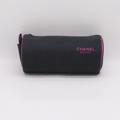 シャネル ビューティ ノベルティ コスメティック ポーチ ブラックカラー ナイロン ブランド小物2000000 NSK MTY