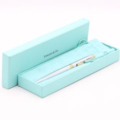 Tiffany & Co. ティファニー シルバーボールペン 箱・ポーチ付き