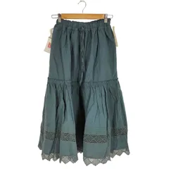 サマンサモスモス samansa Mos2 裾メッシュレースティアードスカート レディース FREE 