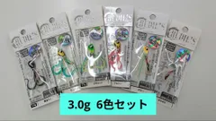 RUDIE'S　魚子ラバ　3.0ｇ × 6色アソート　新品のサムネイル