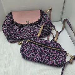 1 S01288 ANNA SUI アナスイ  ショルダーバッグ ハンドバッグ  2セット 花柄 鞄  レディース