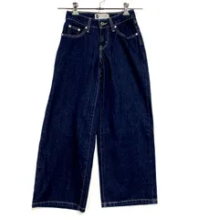 【中古】【レディース】 Levi's リーバイス SILVER TAB LOW BAGGY CROP WIDE DENIM PANTS A6281-0001 シルバータブ ローバギークロップ ワイドデニムパンツ【171-241230-ay-05-IZU】