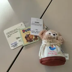 香港ディズニーランド ダッフィー ぬいぐるみ キーホルダー