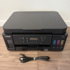 【作動ジャンク品】Canon プリンター大容量タンクG6030 (白黒印刷⭕️) 作動ジャンク品】Canon プリンター大容量タンクG6030 (白黒印刷