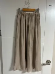 (日本ヴィンテージ)フレアスカート 밴딩スカート ロング L