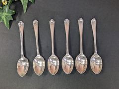 【値下げ】英国ヴィンテージ イギリススターリングシルバースプーン　5本セット スターリングシルバー イギリス シェフィールド1905年製 ティー