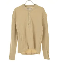 【Americana】THERMAL サーマルバックヘンリーネックカットソー長袖カットソー