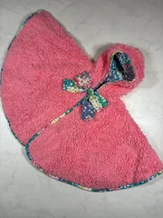 【未使用に近い】fafa ポンチョ　M ピンク