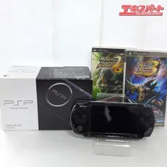 ジャンク SONY ソニー PSP-3000 バッテリー要交換  ソフト2点付き メモリーカード無し 公田店