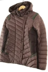 W(M-L) K2 ケイツー ダウン アウター ジャケット チョコ ブラウン 軽量-16BB5