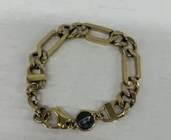 DIESEL ディーゼル ブレスレット ステンレススチール ゴールド DX1471710 アクセサリー 【Z0868-001】▽284