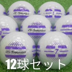 Lost Golf Balls, Tobunda One Line Golf Balls, Saxe Blue x Purple, Set of 12, Used, Rank A, Special Selection, TOBUNDA One Line. These balls fly! A powerful ball designed specifically for distance performance! High trajectory and low spin for long distances! Rebounding within the limits of the rules.