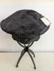 ブラック帽子ベレー帽